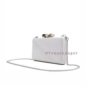 NWT Ted Baker Bowie Evening Box Clutch Ice Glace